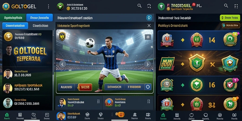 Tampilan gameplay menarik dalam aplikasi Sportsbook GOLTOGEL.