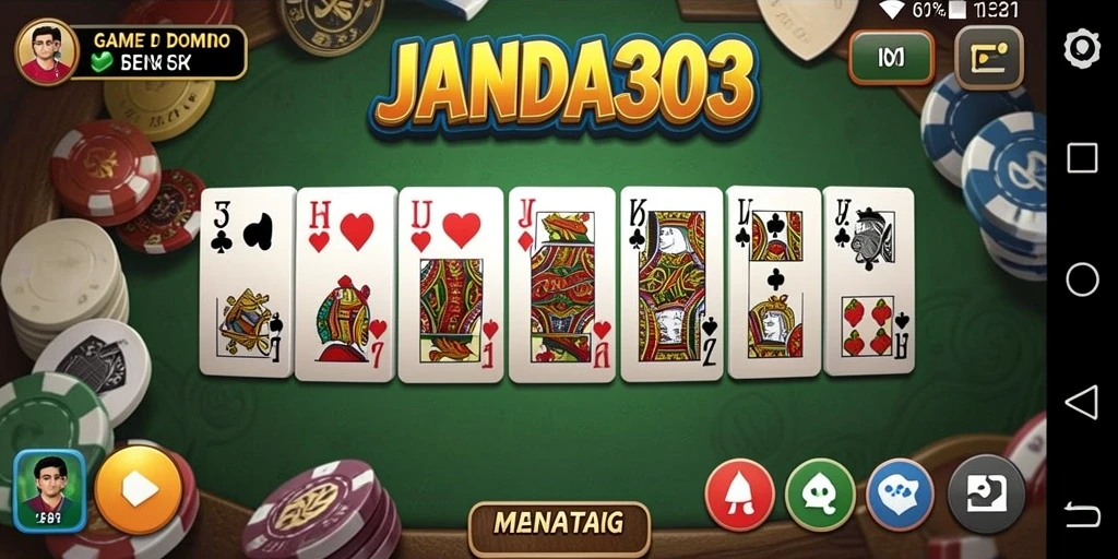 Tampilan screenshot gameplay <strong>JANDA303</strong> yang menarik dan seru.