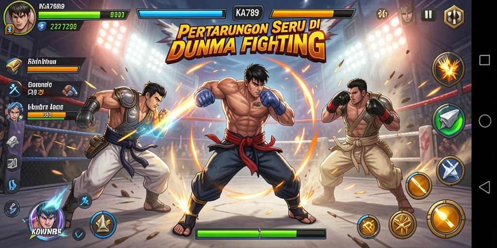Tampilan gameplay KA789 yang menegangkan dan mendebarkan.