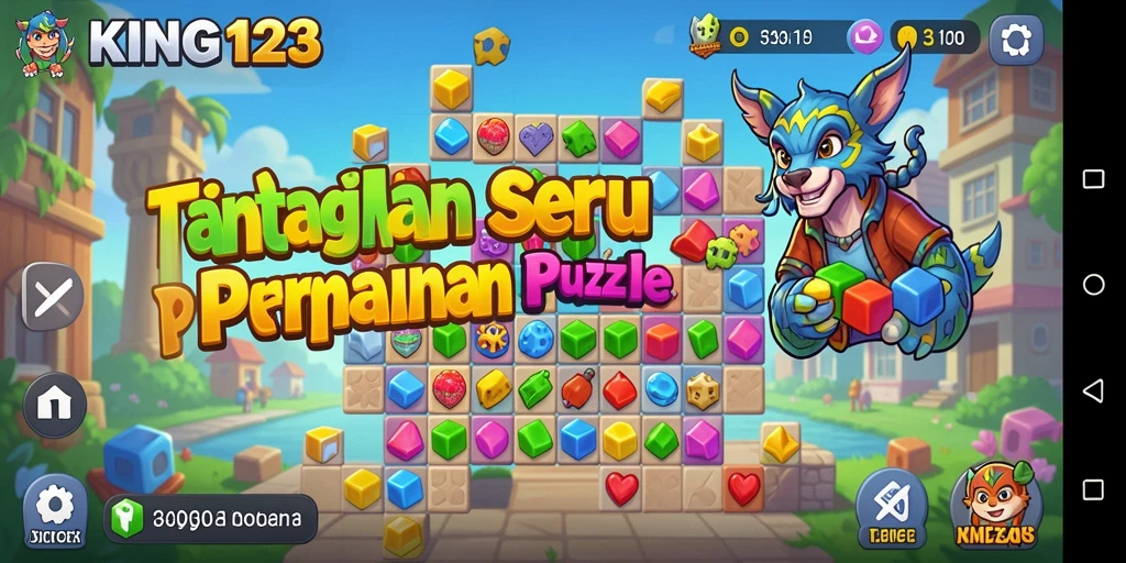 Gameplay seru dari KING123 yang mengasah otak.