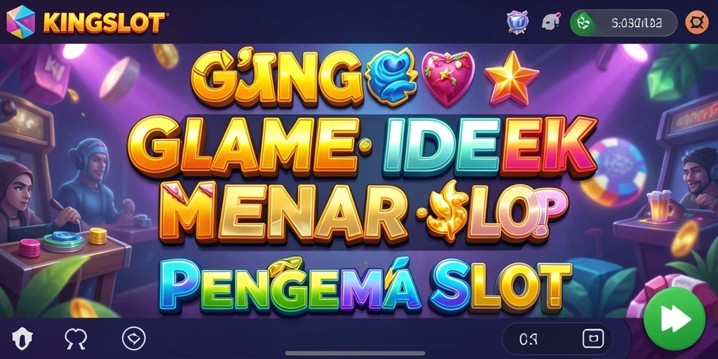 Screenshot utama KINGSLOT dengan tampilan gameplay Idle yang memikat.