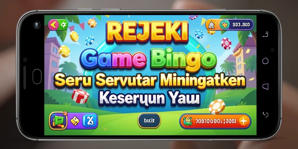 Screenshot gameplay REJEKI menampilkan keseruan permainan Bingo.