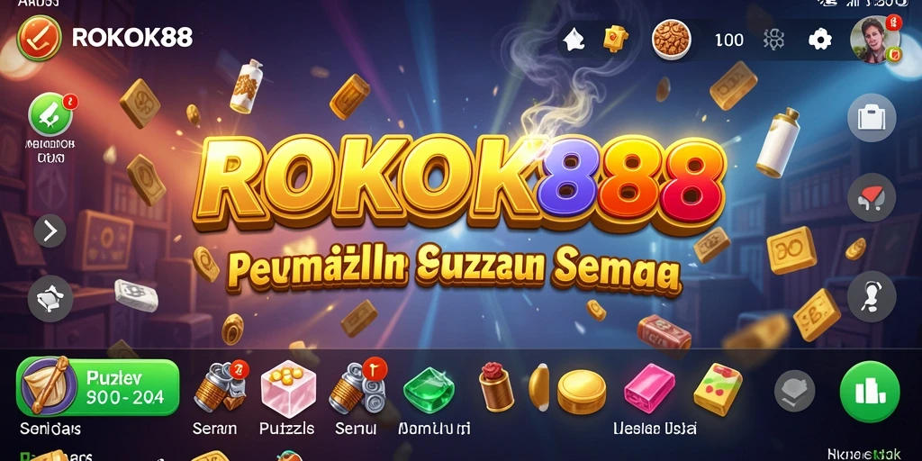 Tampilan screenshot ROKOK88 yang menarik saat menyelesaikan teka-teki.
