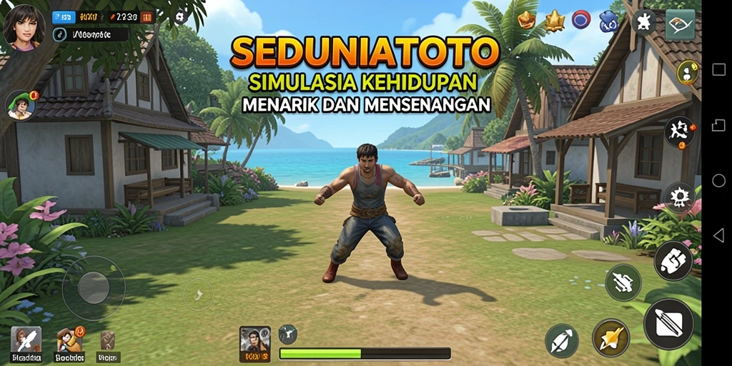 Gameplay SEDUNIATOTO yang menarik dan imersif.