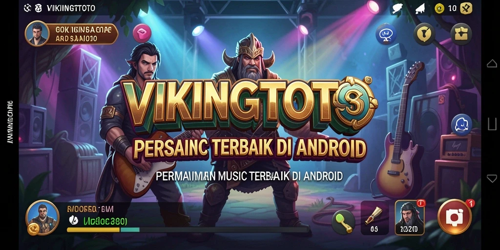 Tampilan menarik dari gameplay VIKINGTOTO dengan berbagai pilihan lagu.